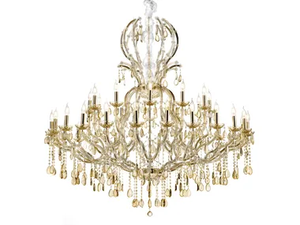 2258CH36 - Glass chandelier _ Il Paralume Marina